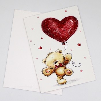 ΚΑΡΤΑ ΑΡΚΟΥΔΑΚΙ ΜΕ ΚΑΡΔΙΑ ΚΑΡΤΑ ΑΡΚΟΥΔΑΚΙ ΜΕ ΚΑΡΔΙΑ