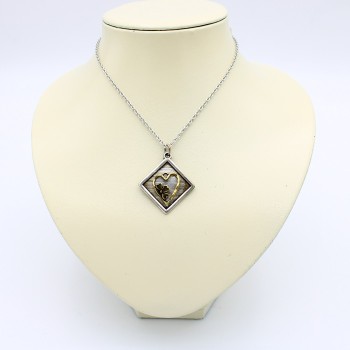 ΚΟΣΜΗΜΑ ΛΑΙΜΟΥ ΜΠΡΟΝΖΕ ΚΑΡΔΙΑ