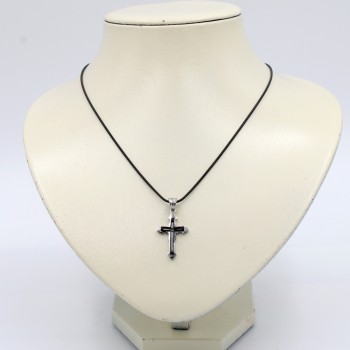 ΑΤΣΑΛΙΝΟΣ ΣΤΑΥΡΟΣ ΣΕ ΜΑΥΡΗ ΑΛΥΣΙΔΑ ΑΤΣΑΛΙΝΟΣ ΣΤΑΥΡΟΣ ΣΕ ΜΑΥΡΗ ΑΛΥΣΙΔΑ