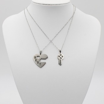 ΔΙΠΛΟ ΚΟΣΜΗΜΑ ΛΑΙΜΟΥ "BEST FRIENDS"