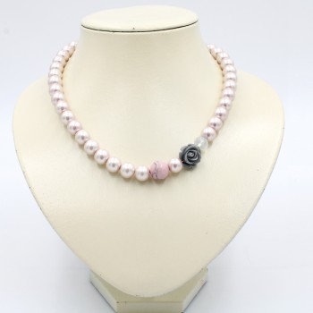 ΚΟΣΜΗΜΑ ΜΕ ΡΟΖ ΠΕΡΛΕΣ