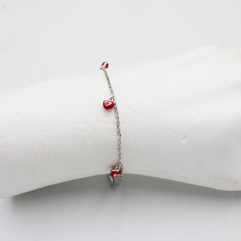 ΒΡΑΧΙΟΛΙ ΜΕ ΚΟΚΚΙΝΕΣ ΚΑΡΔΙΕΣ