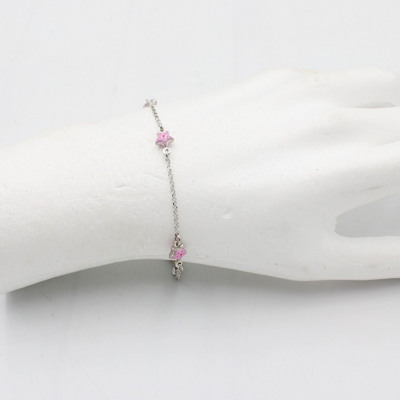 ΒΡΑΧΙΟΛΙ ΜΕ ΡΟΖ ΑΣΤΕΡΙΑ