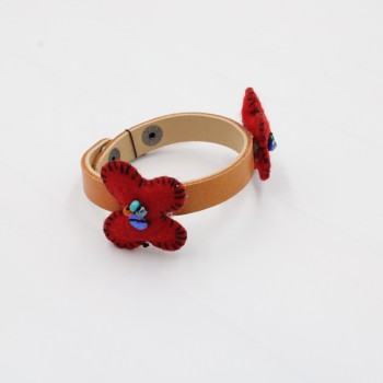 ΔΕΡΜΑΤΙΝΟ ΒΡΑΧΙΟΛΙ ΠΕΤΑΛΟΥΔΕΣ