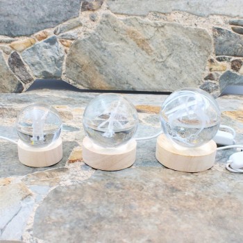 ΜΠΟΜΠΟΝΙΕΡΑ ΓΥΑΛΙΝΗ ΣΦΑΙΡΑ