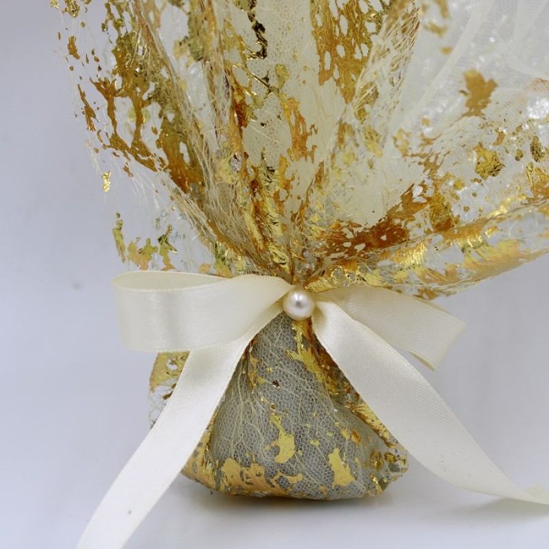 ΜΠΟΜΠΟΝΙΕΡΑ ΔΙΧΤΥ ΜΕ ΦΥΛΛΑ ΧΡΥΣΟΥ