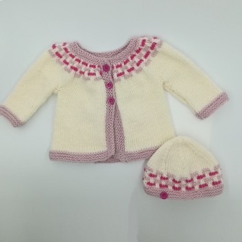 ΧΕΙΡΟΠΟΙΗΤΟ ΣΕΤ ΖΑΚΕΤΑΚΙ ΜΕ ΣΚΟΥΦΑΚΙ