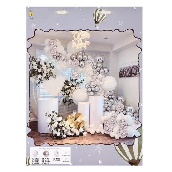 ΜΠΑΛΟΝΙΑ ΛΕΥΚΑ-ΑΣΗΜΙ ΜΠΑΛΟΝΙΑ ΛΕΥΚΑ-ΑΣΗΜΙ