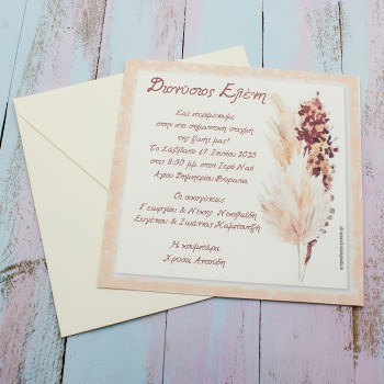 ΠΡΟΣΚΛΗΤΗΡΙΟ ΜΕ PAMPAS